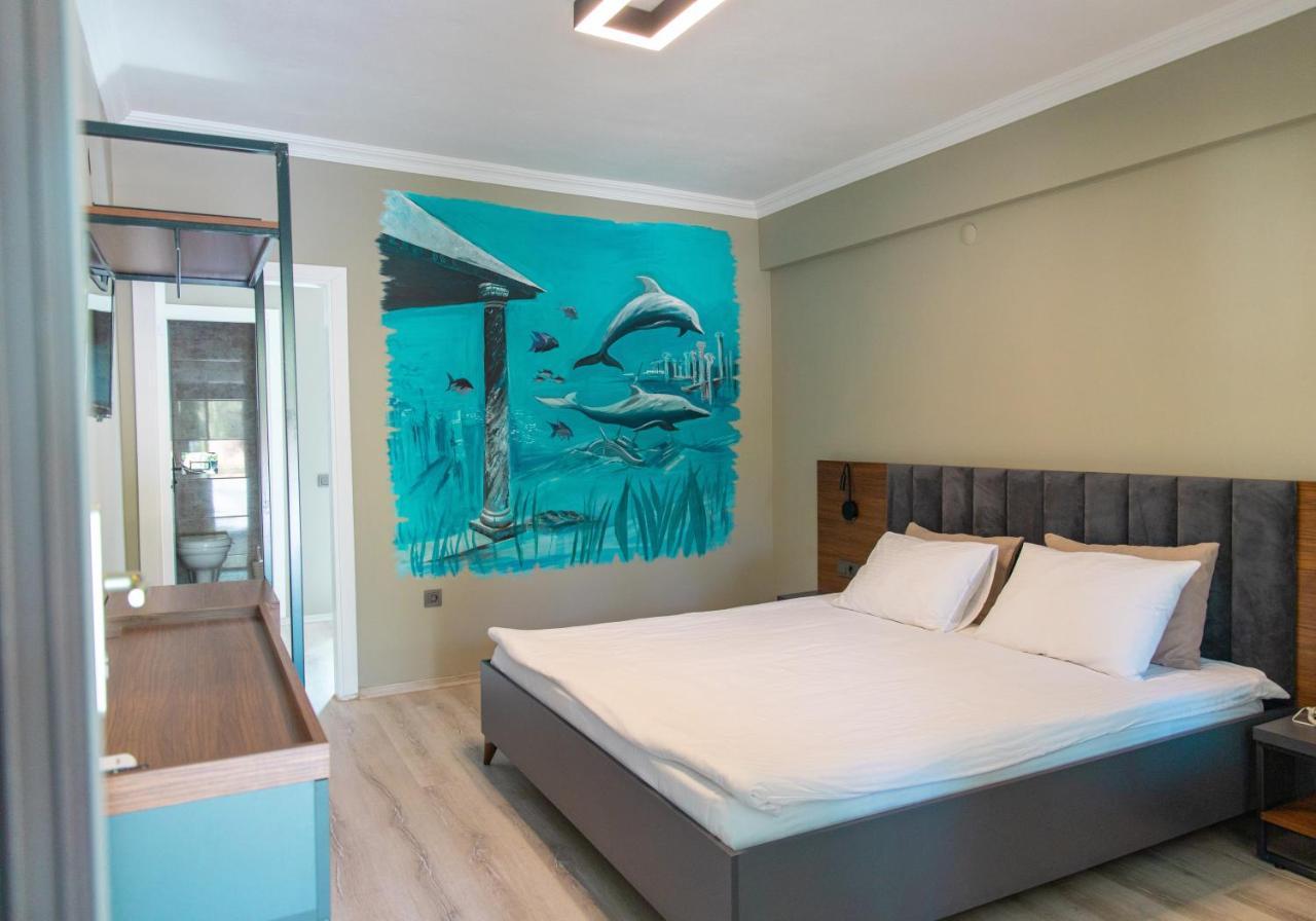 Kayalar Blue Beach Hotel Sazli Exterior photo