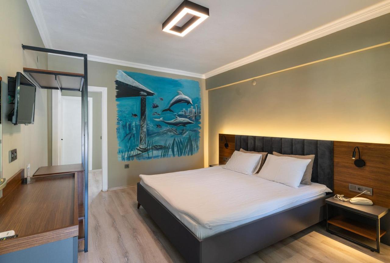Kayalar Blue Beach Hotel Sazli Exterior photo